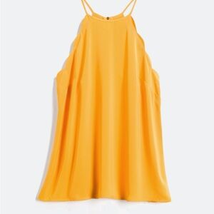 41 Hawthorn Scalloped Yellow Top
